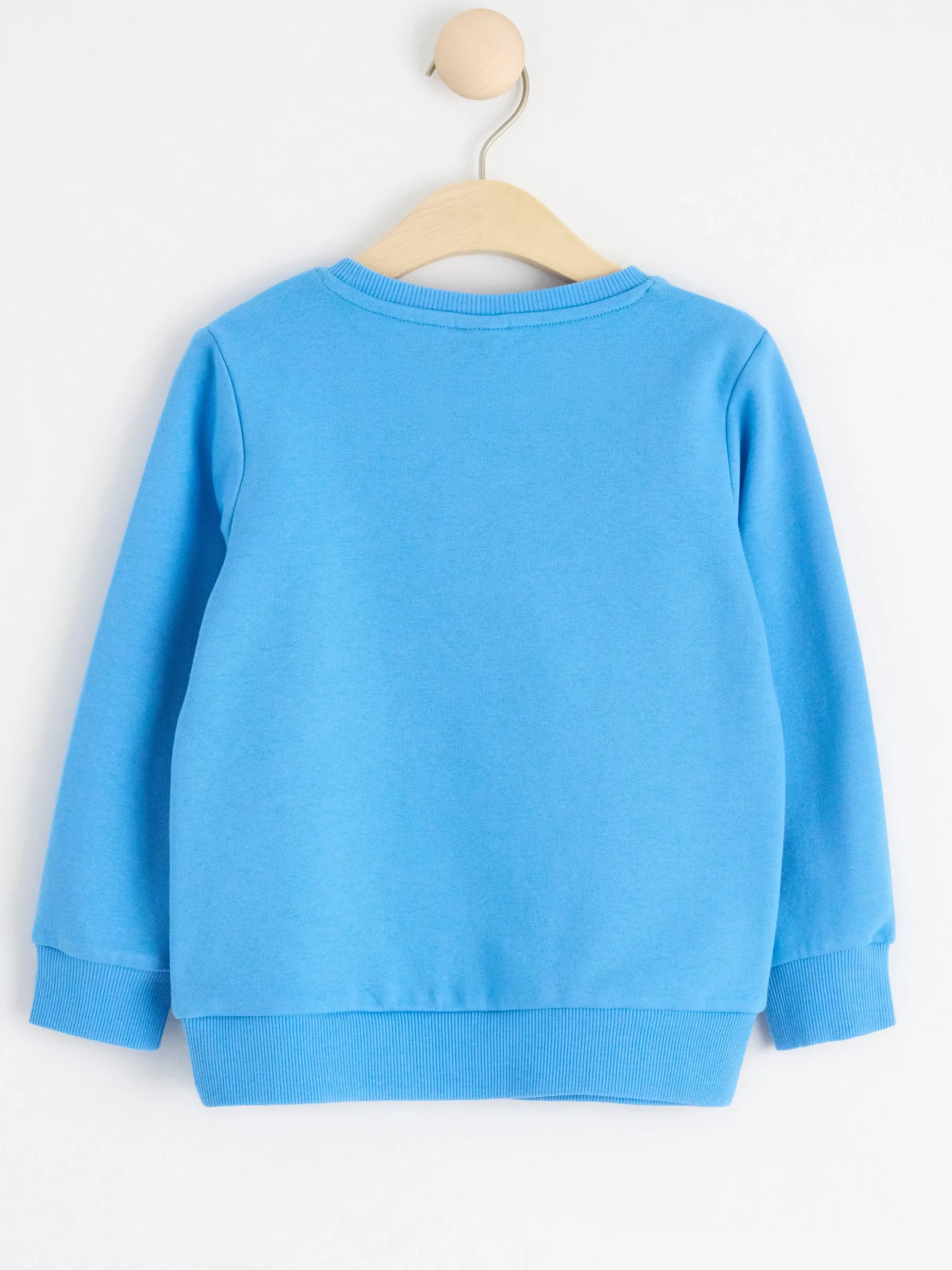 Tröjor & Cardigans>Lindex Sweatshirt Med Borstad Insida Light Dusty Blue