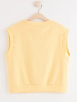 Västar>Lindex Sweatshirt Vast Light Yellow