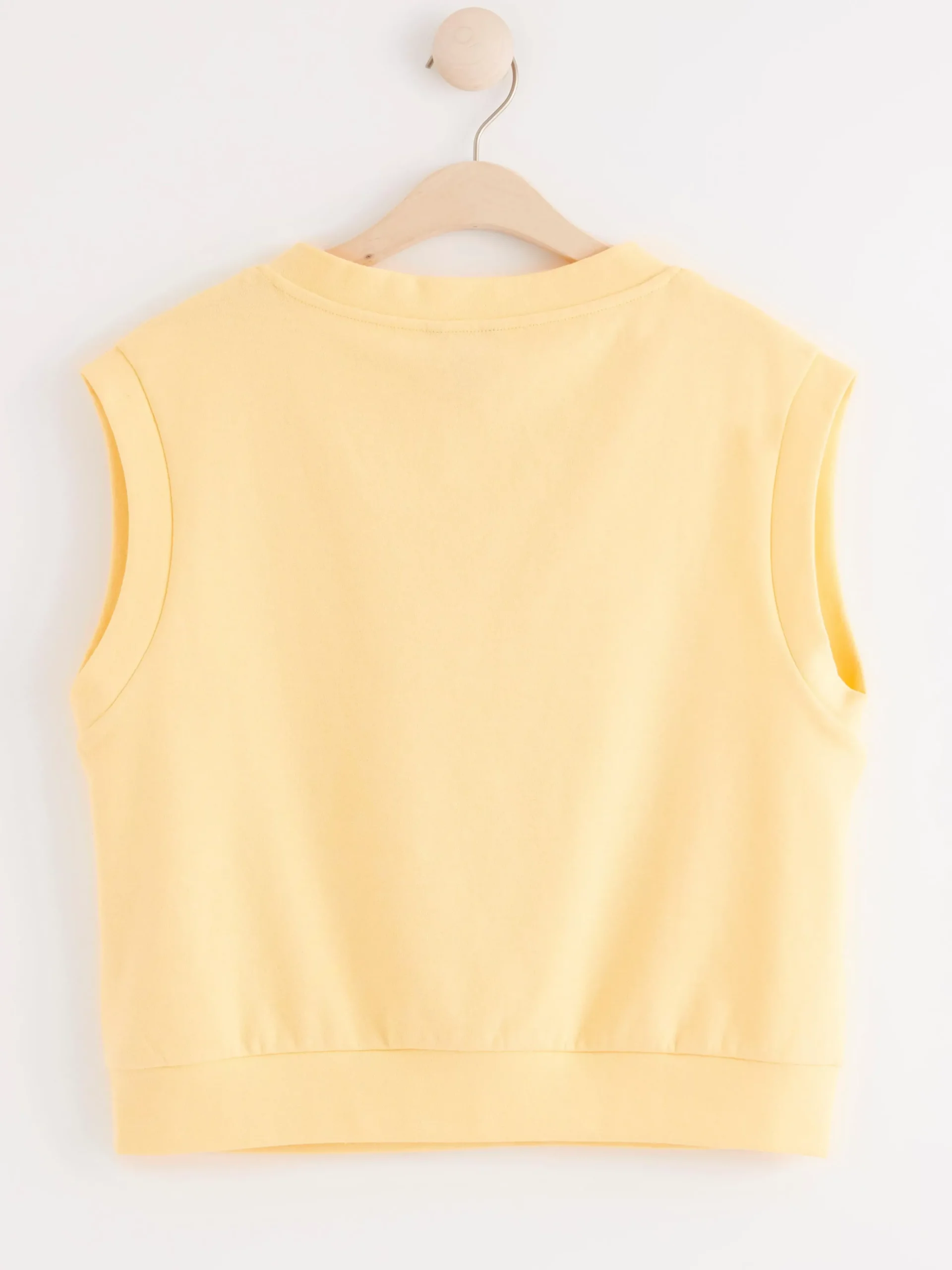 Västar>Lindex Sweatshirt Vast Light Yellow