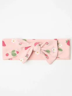 Accessoarer>Lindex Trikaharband Med Rosett Light Dusty Pink