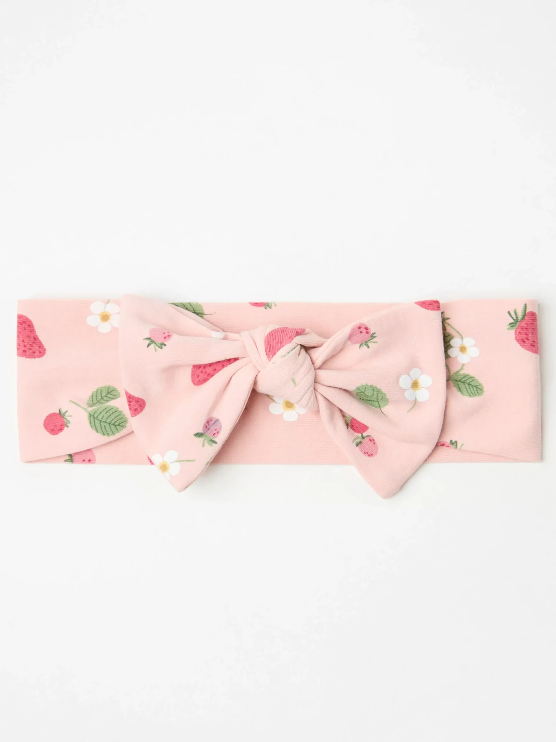 Accessoarer>Lindex Trikaharband Med Rosett Light Dusty Pink