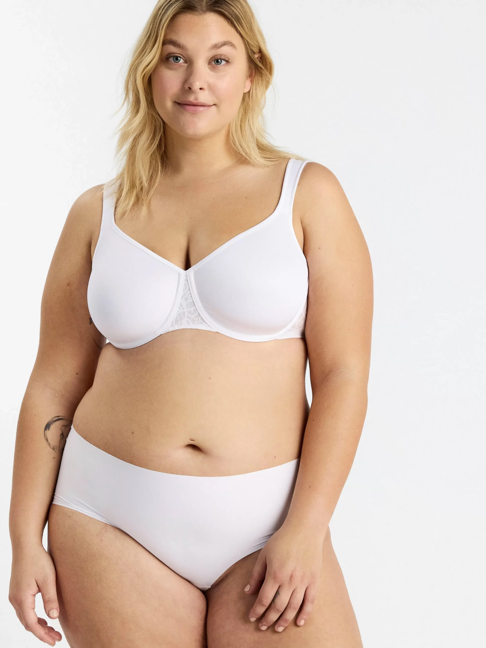 Bh>Lindex Triumph Comfort Minimizer Bh White
