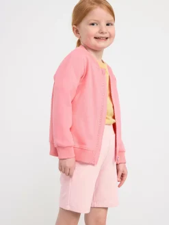 Ytterkläder>Lindex Troja Med Dragkedja Pink