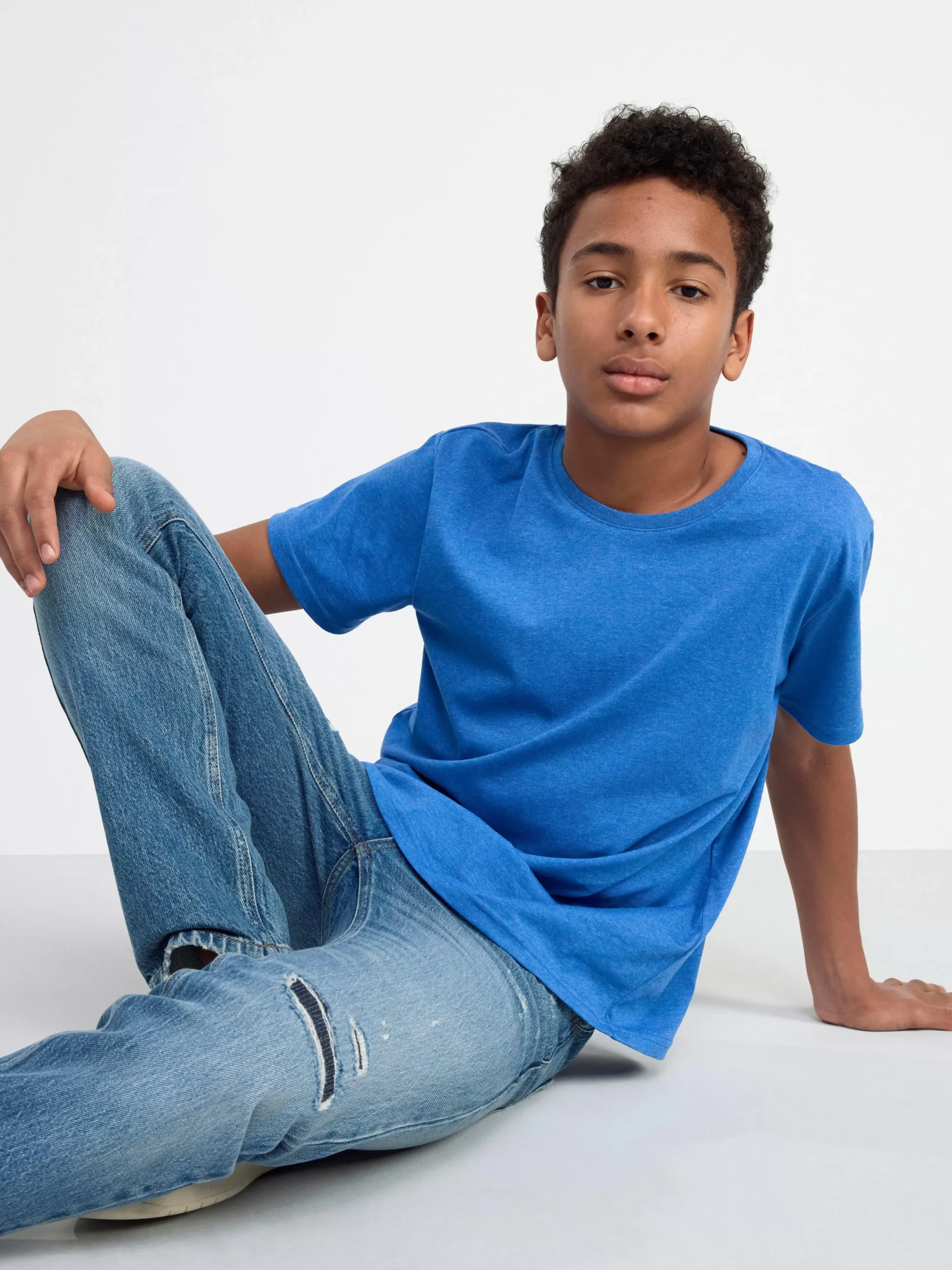 Toppar & T-Shirts>Lindex T-Shirt Blue