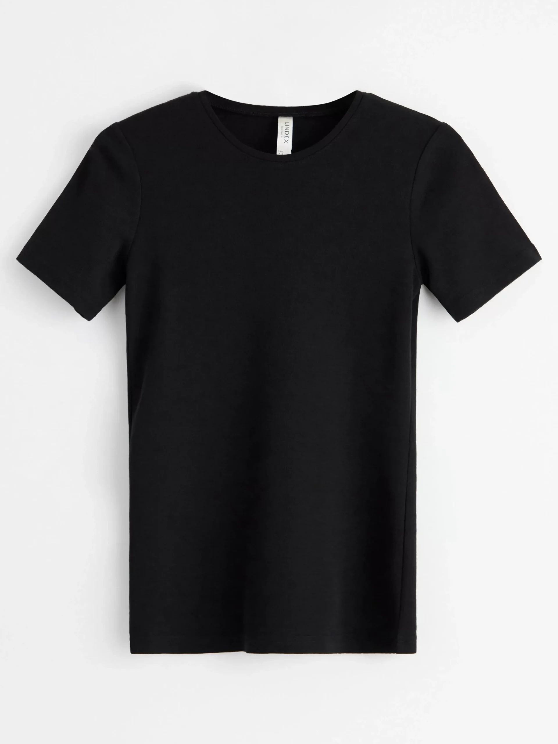 Toppar & T-Shirts>Lindex T-Shirt I Merinoull Black