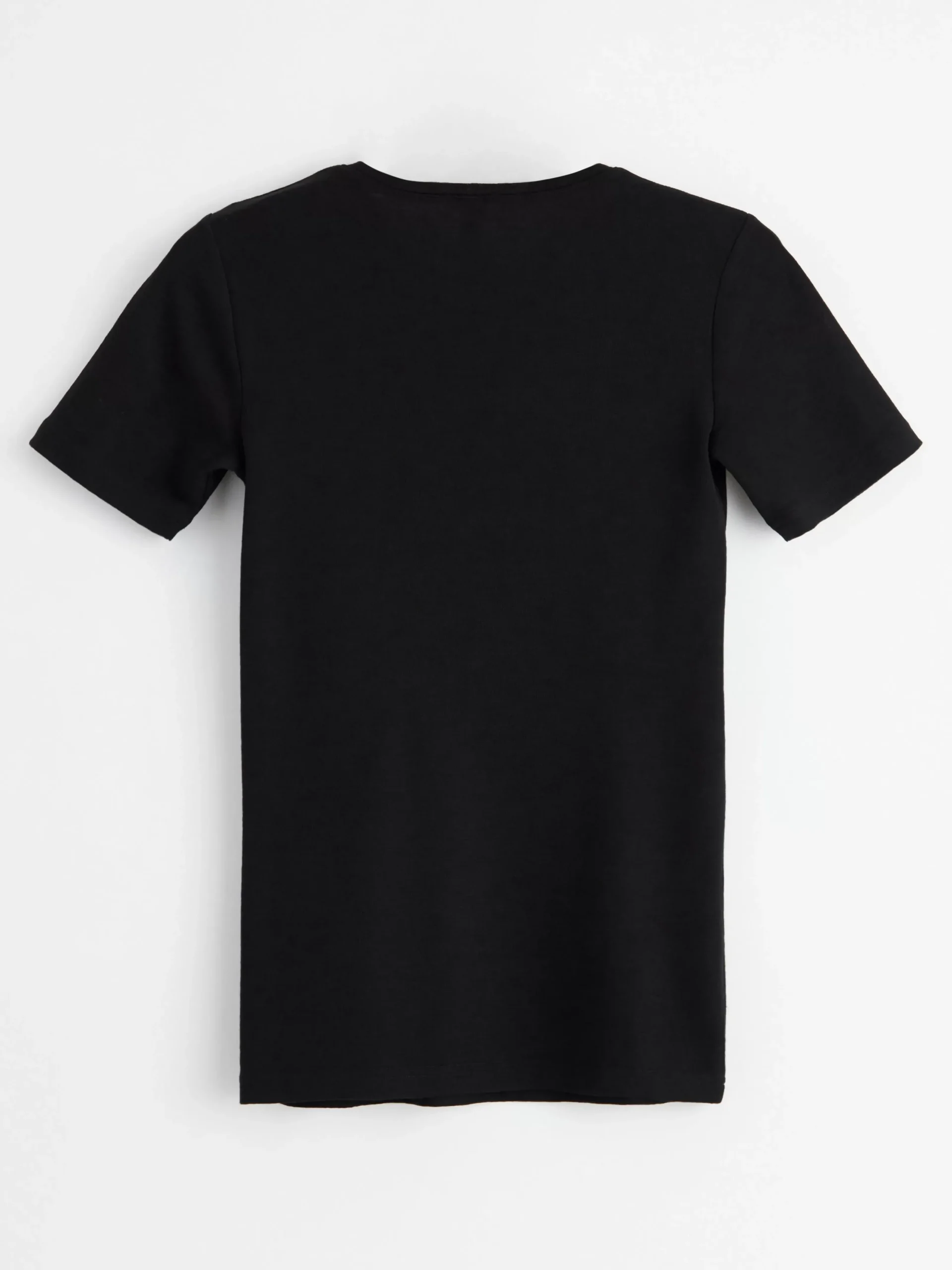 Toppar & T-Shirts>Lindex T-Shirt I Merinoull Black