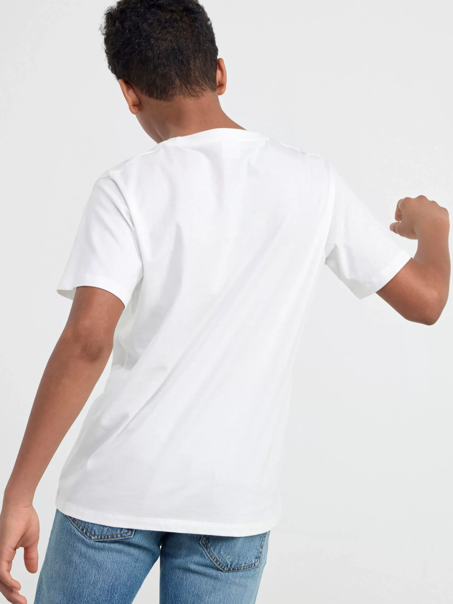 Toppar & T-Shirts>Lindex T-Shirt Med Among Us Off White