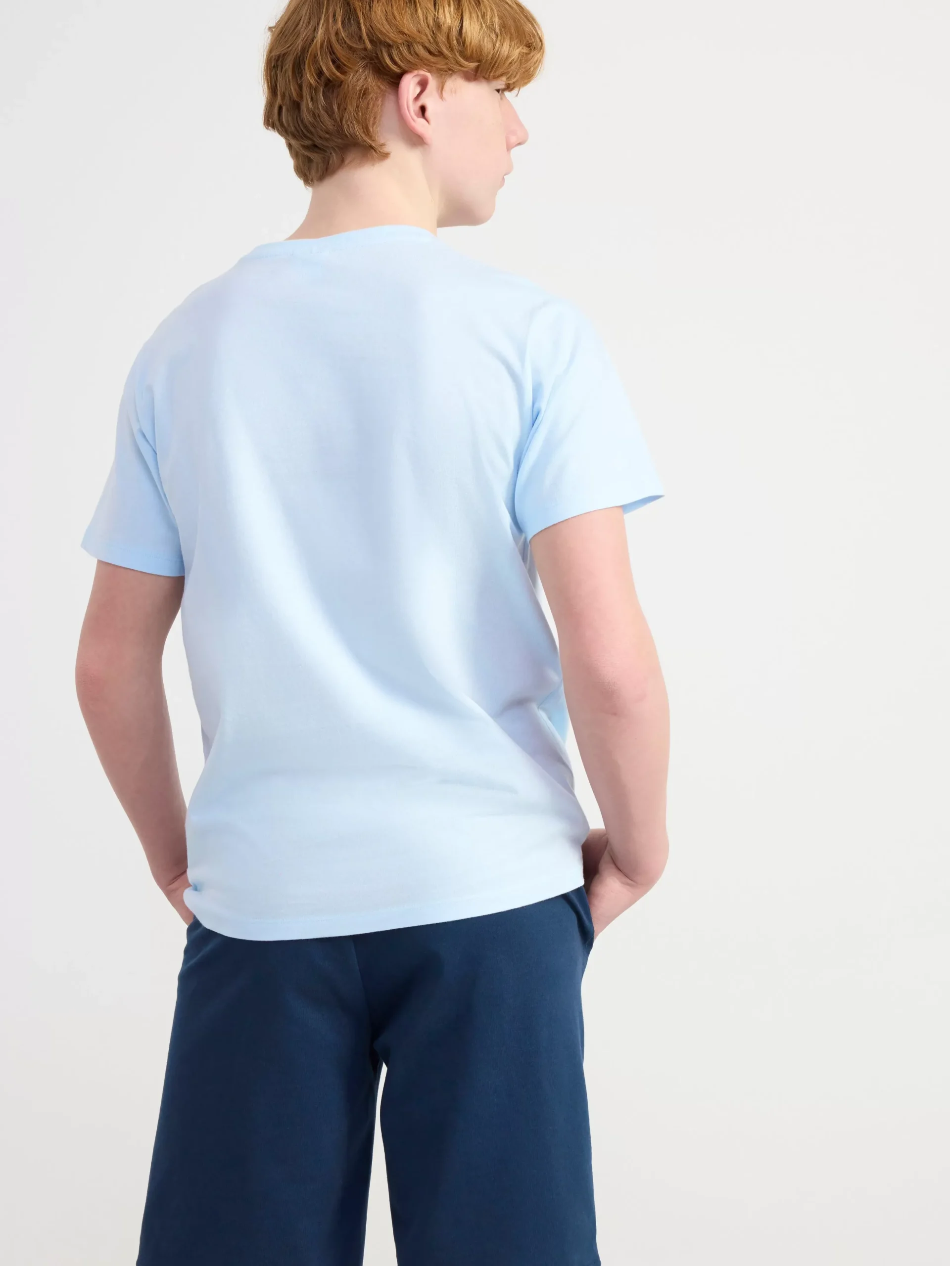 Toppar & T-Shirts>Lindex T-Shirt Med Among Us Light Blue