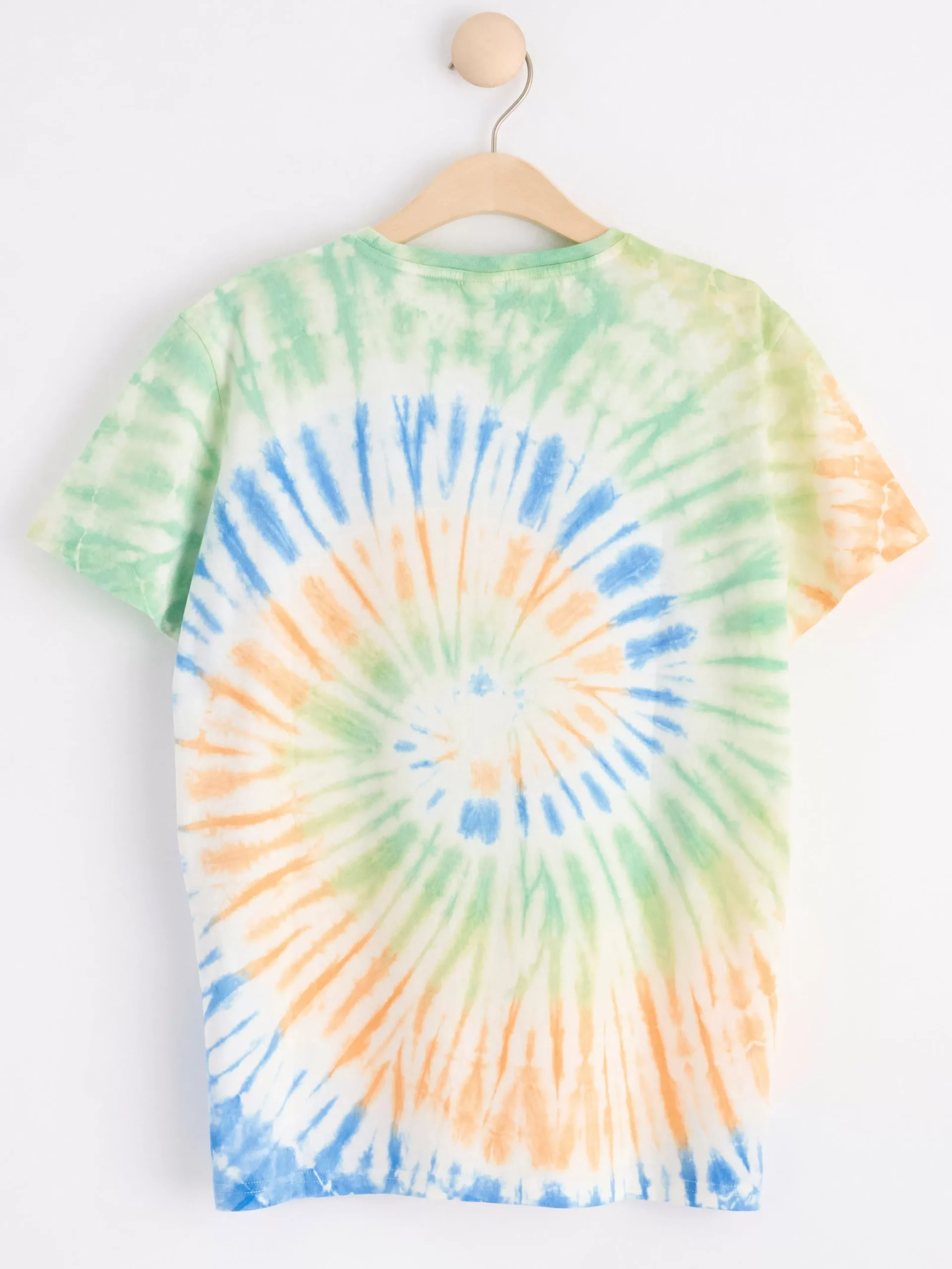 Toppar & T-Shirts>Lindex T-Shirt Med Batikmonster Orange