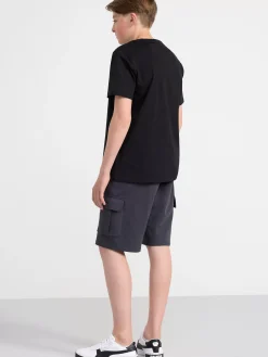 Toppar & T-Shirts>Lindex T-Shirt Med Dodskalle Black