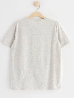 Toppar & T-Shirts>Lindex T-Shirt Med Pokemon Light Grey Melange