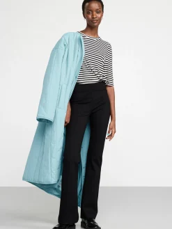 Toppar & T-Shirts>Lindex T-Shirt Med Puffarm I Bomull Light White