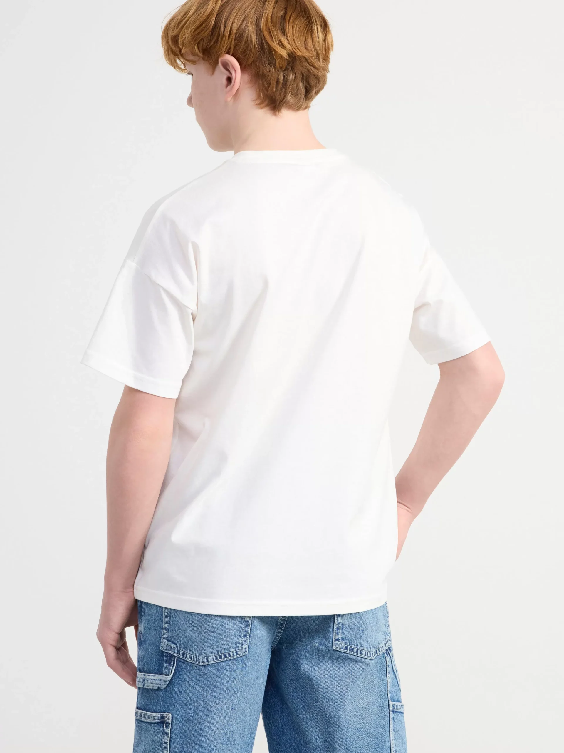 Toppar & T-Shirts>Lindex T-Shirt Med Tryck Off White