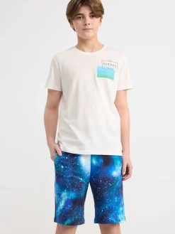 Toppar & T-Shirts>Lindex T-Shirt Med Tryck Off White