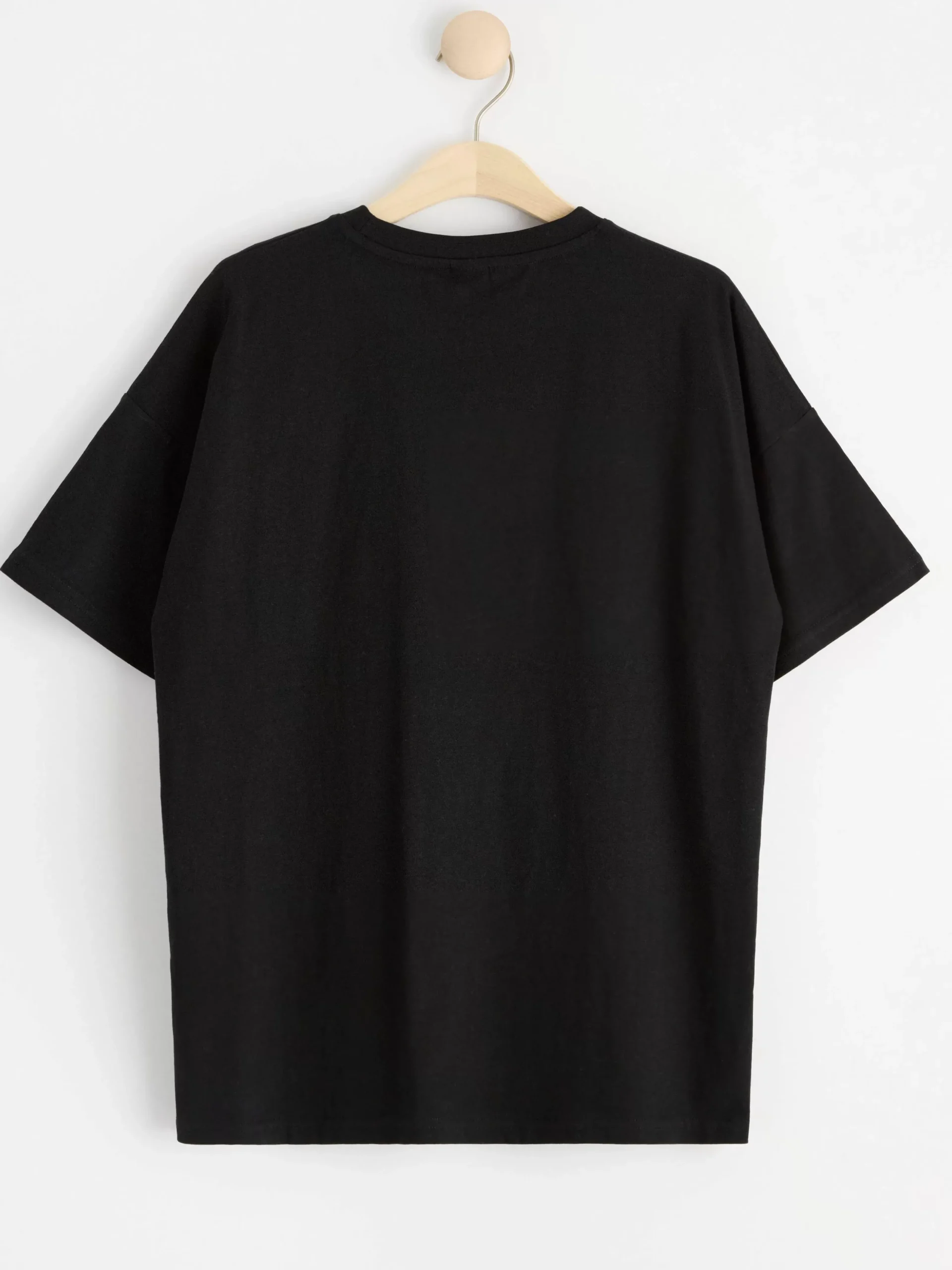 Toppar & T-Shirts>Lindex T-Shirt Med Tryck Black
