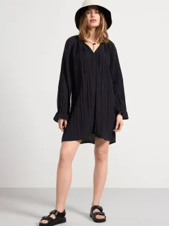 Blusar & Skjortor>Lindex Tunika Med Lang Arm Black