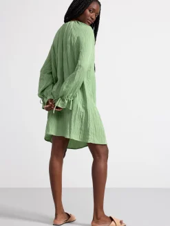 Blusar & Skjortor>Lindex Tunika Med Lang Arm Green