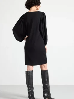 Klänningar>Lindex Tunika Med Puffarm Black