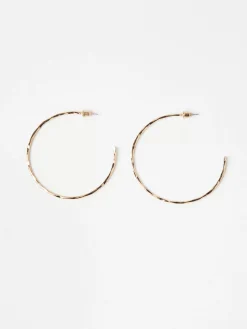 Accessoarer>Lindex Tunna Creolorhangen Gold