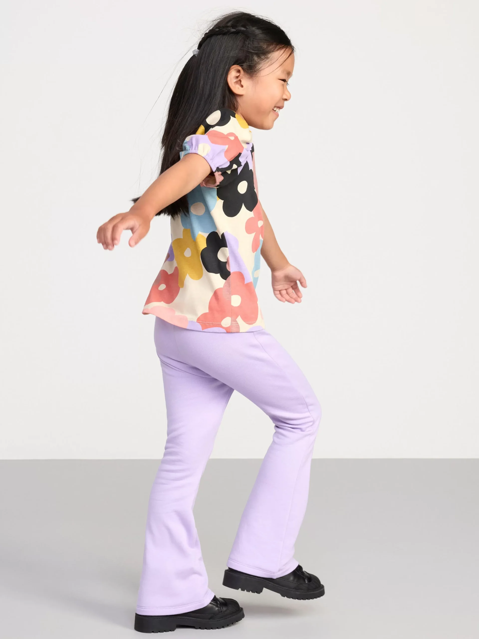 Byxor & Leggings>Lindex Utsvangda Leggings Med Borstad Insida Light Lilac