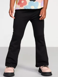 Byxor & Leggings>Lindex Utsvangda Leggings Med Borstad Insida Black