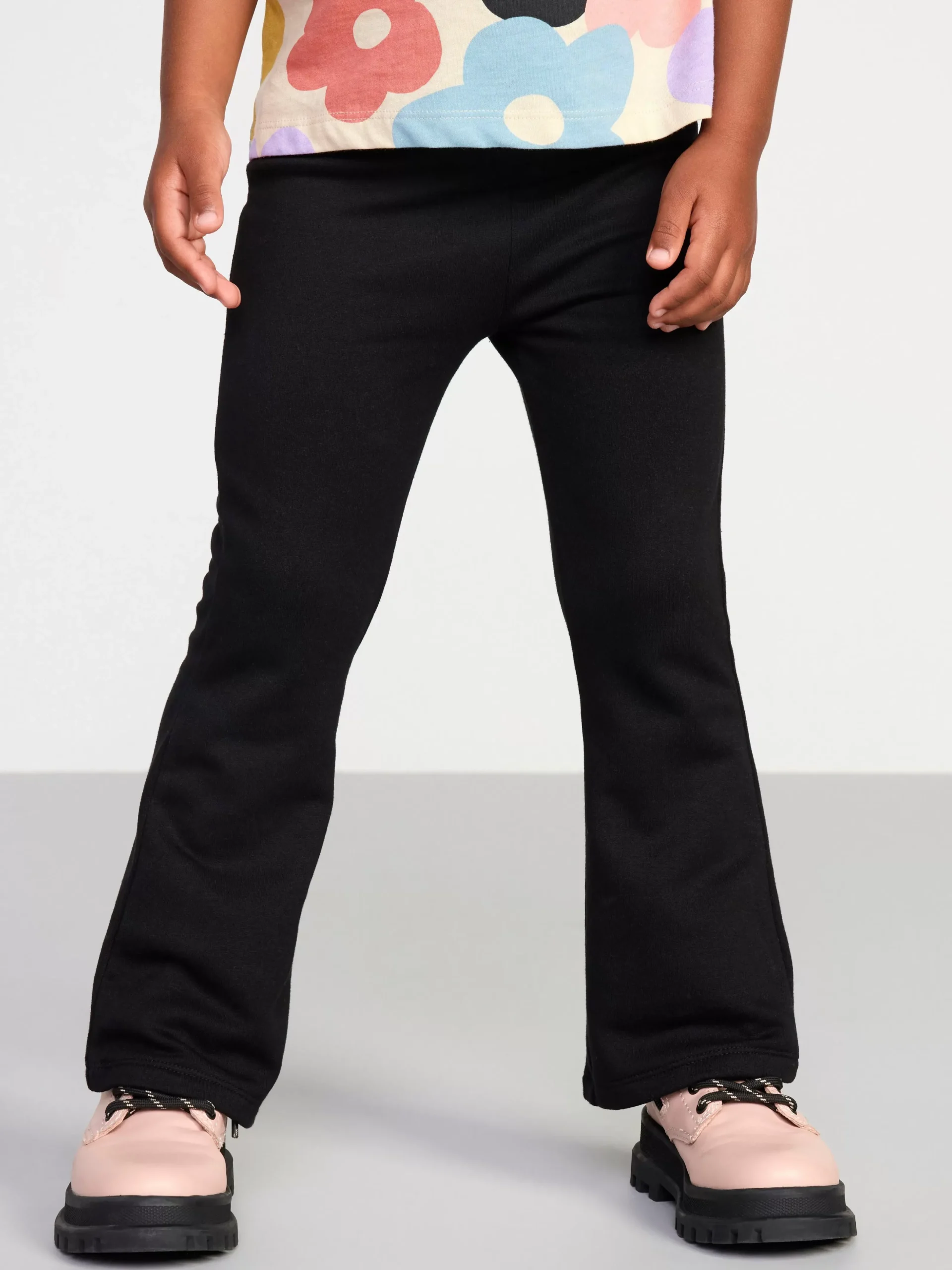 Byxor & Leggings>Lindex Utsvangda Leggings Med Borstad Insida Black