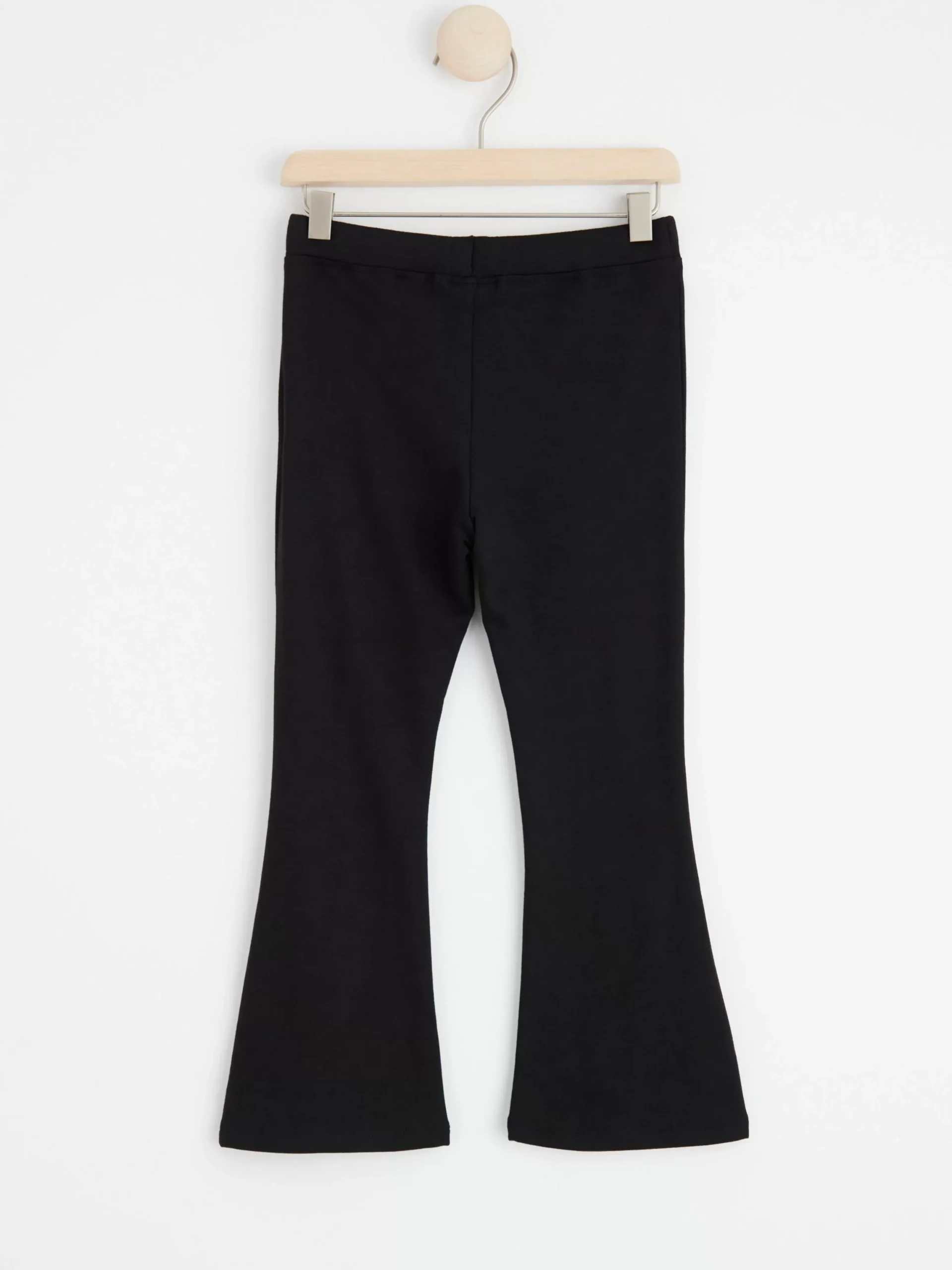 Byxor & Leggings>Lindex Utsvangda Leggings Med Borstad Insida Black