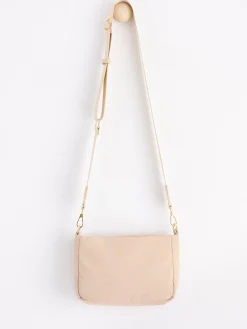 Accessoarer>Lindex Vadderad Axelvaska Light Beige