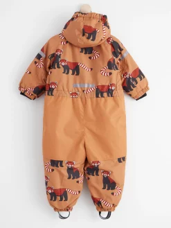 Ytterkläder>Lindex Vadderad Overall Dusty Brown