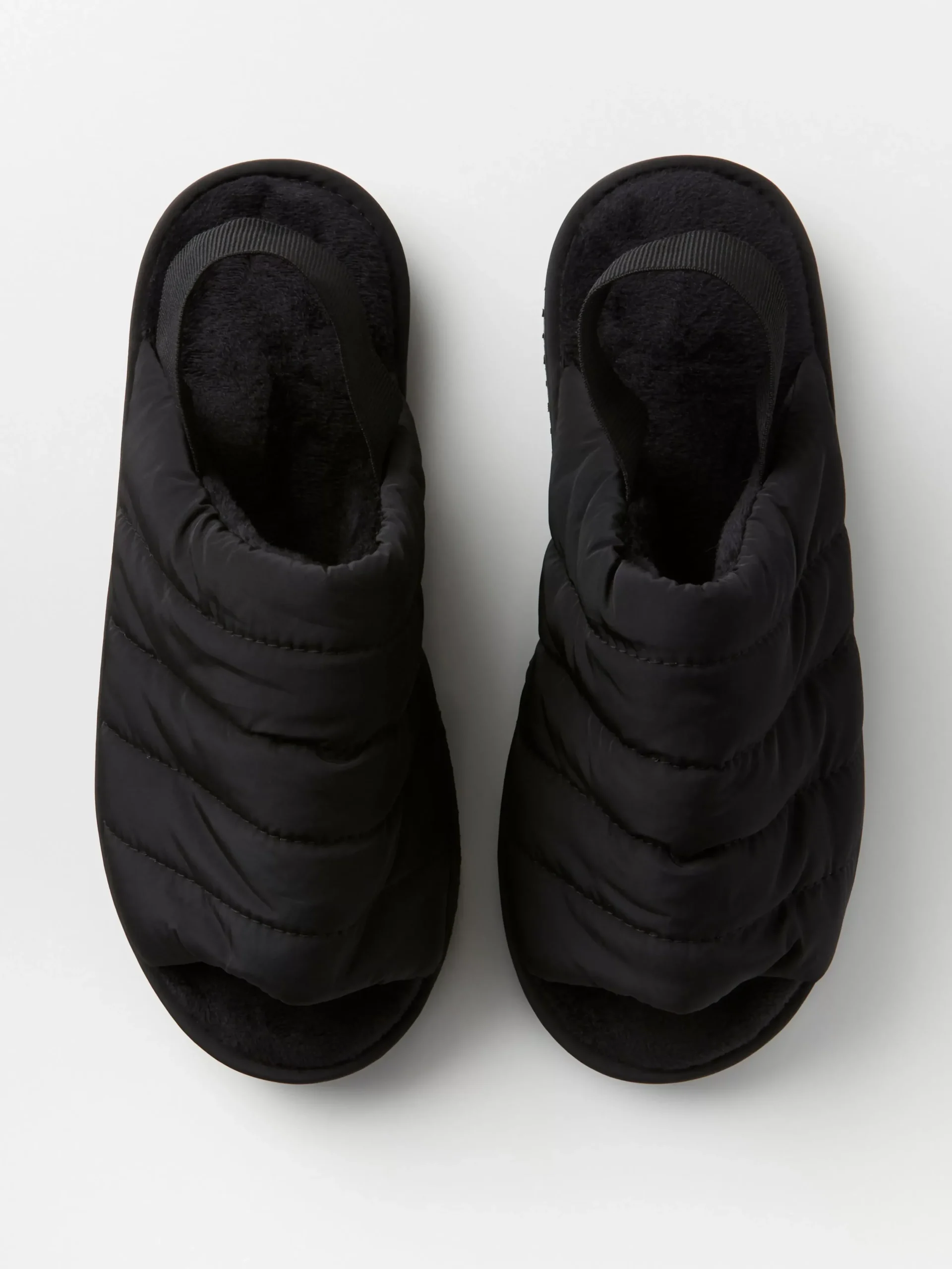 Tofflor>Lindex Vadderade Tofflor Black