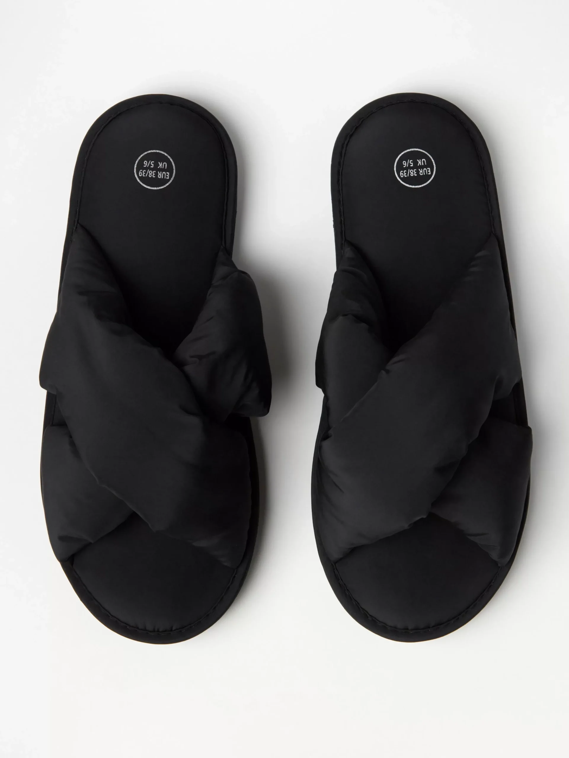 Nattplagg>Lindex Vadderade Tofflor Black