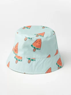 Accessoarer>Lindex Vandbar Bucket Hat Green