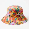 Accessoarer>Lindex Vandbar Bucket Hat Orange