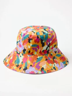 Accessoarer>Lindex Vandbar Bucket Hat Orange