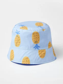 Accessoarer>Lindex Vandbar Bucket Hat Blue