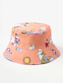 Accessoarer>Lindex Vandbar Bucket Hat Med Mumin Light Coral