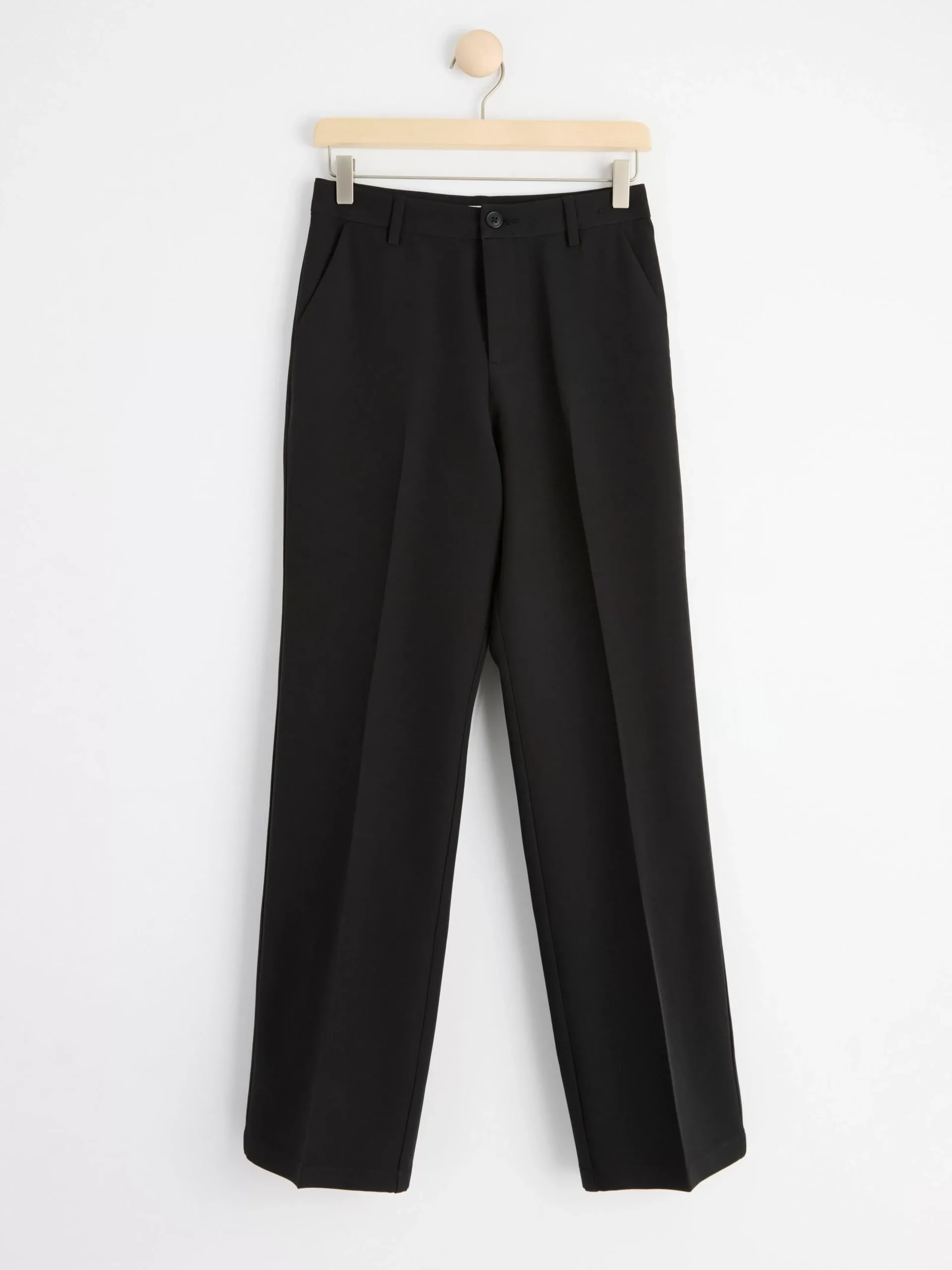 Byxor & Leggings>Lindex Vanja Vida Byxor Med Hog Midja Black