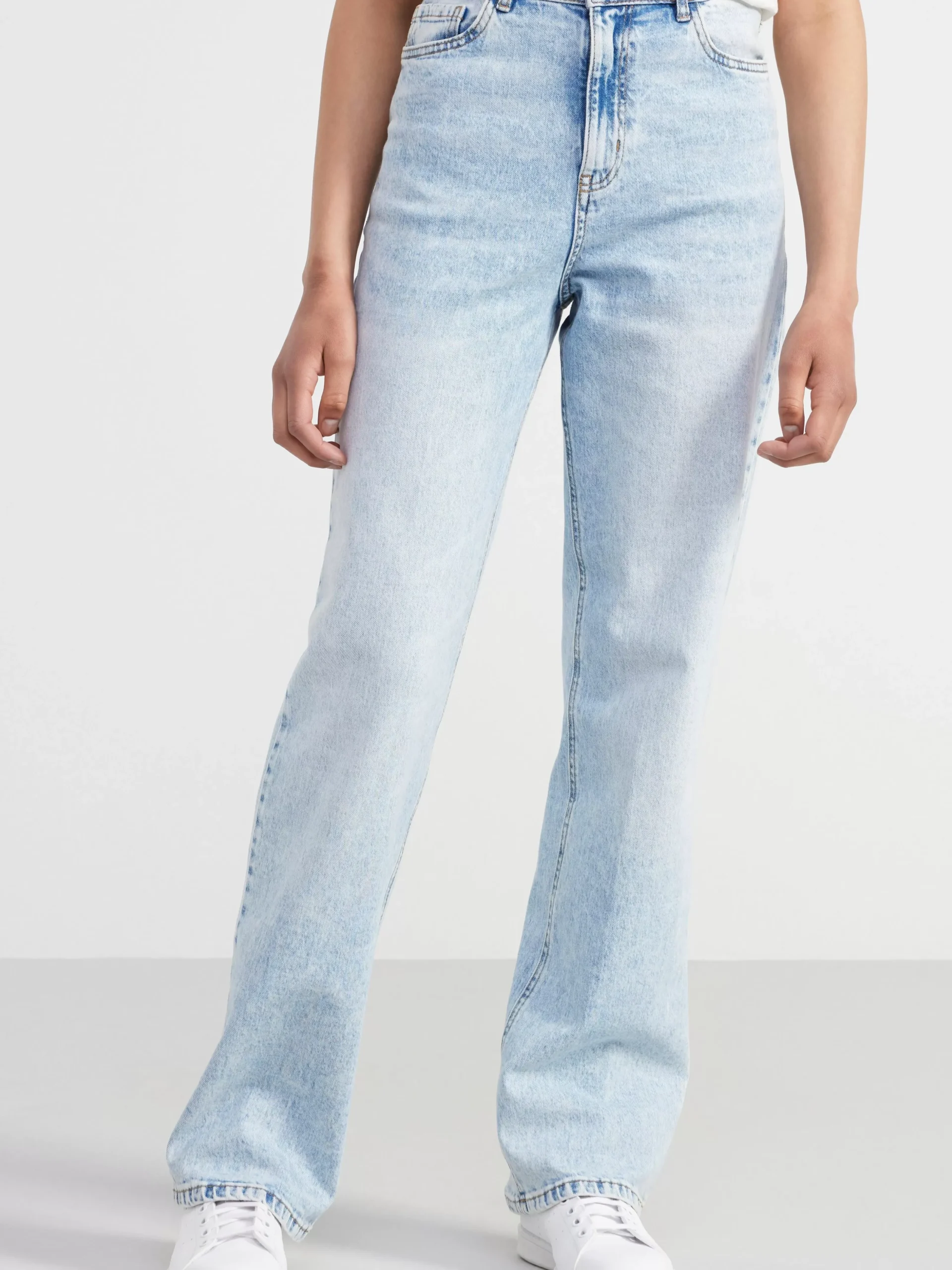 Jeans>Lindex Vanja Vida High Waist Jeans Light Denim