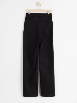 Jeans>Lindex Vanja Vida High Waist Jeans Black