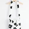 Accessoarer>Lindex Vaska I Fuskpals Med Blommor Black