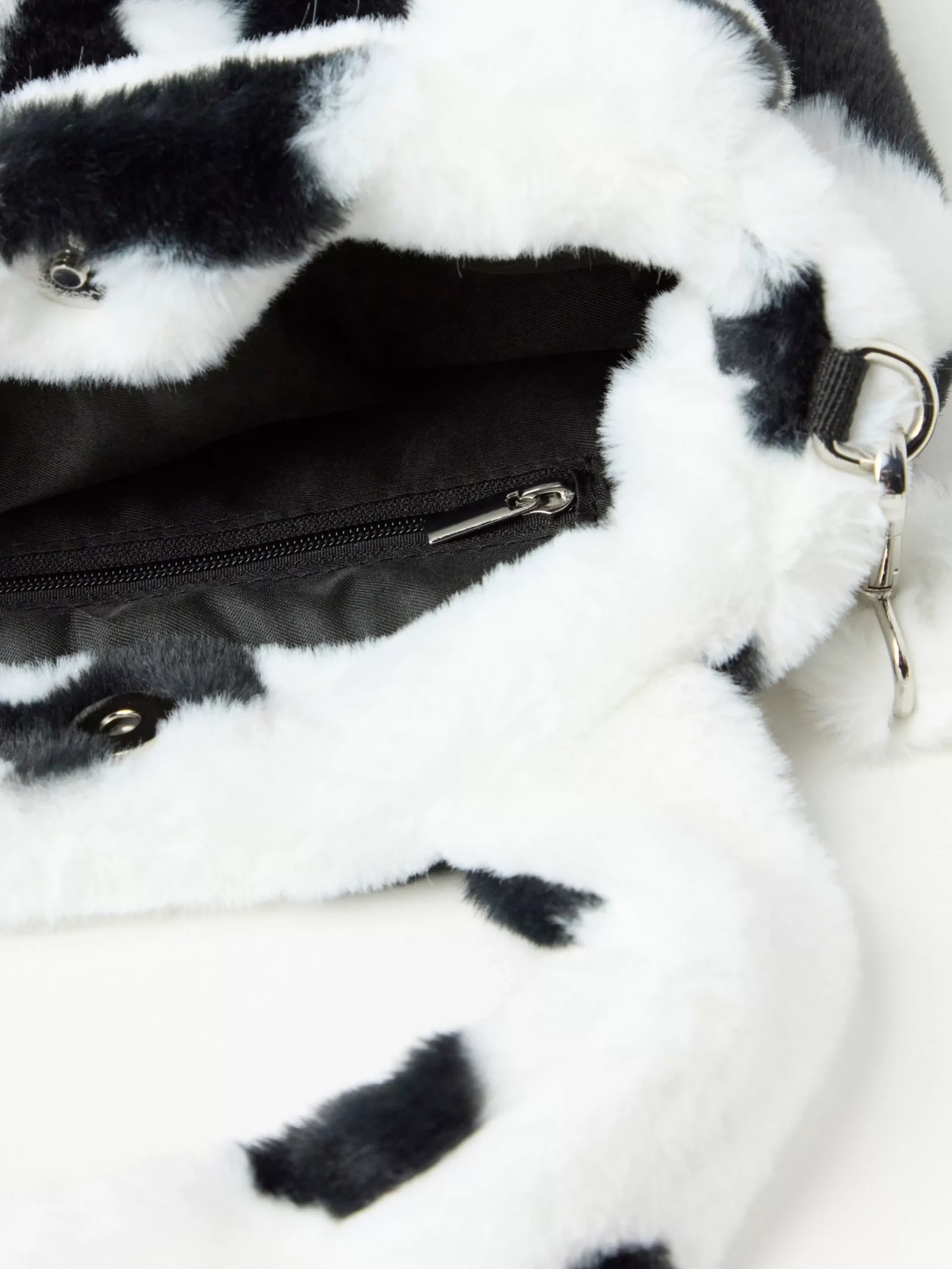 Accessoarer>Lindex Vaska I Fuskpals Med Blommor Black