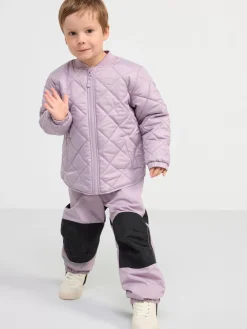 Ytterkläder>Lindex Vattenavvisande Quiltad Jacka Light Dusty Lilac