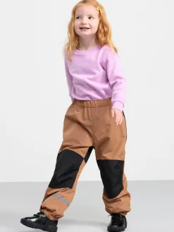 Byxor & Leggings>Lindex Vattenavvisande Skalbyxa Light Brown