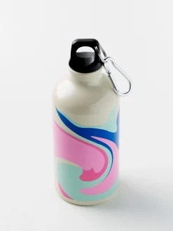 Accessoarer>Lindex Vattenflaska I Metall Pink