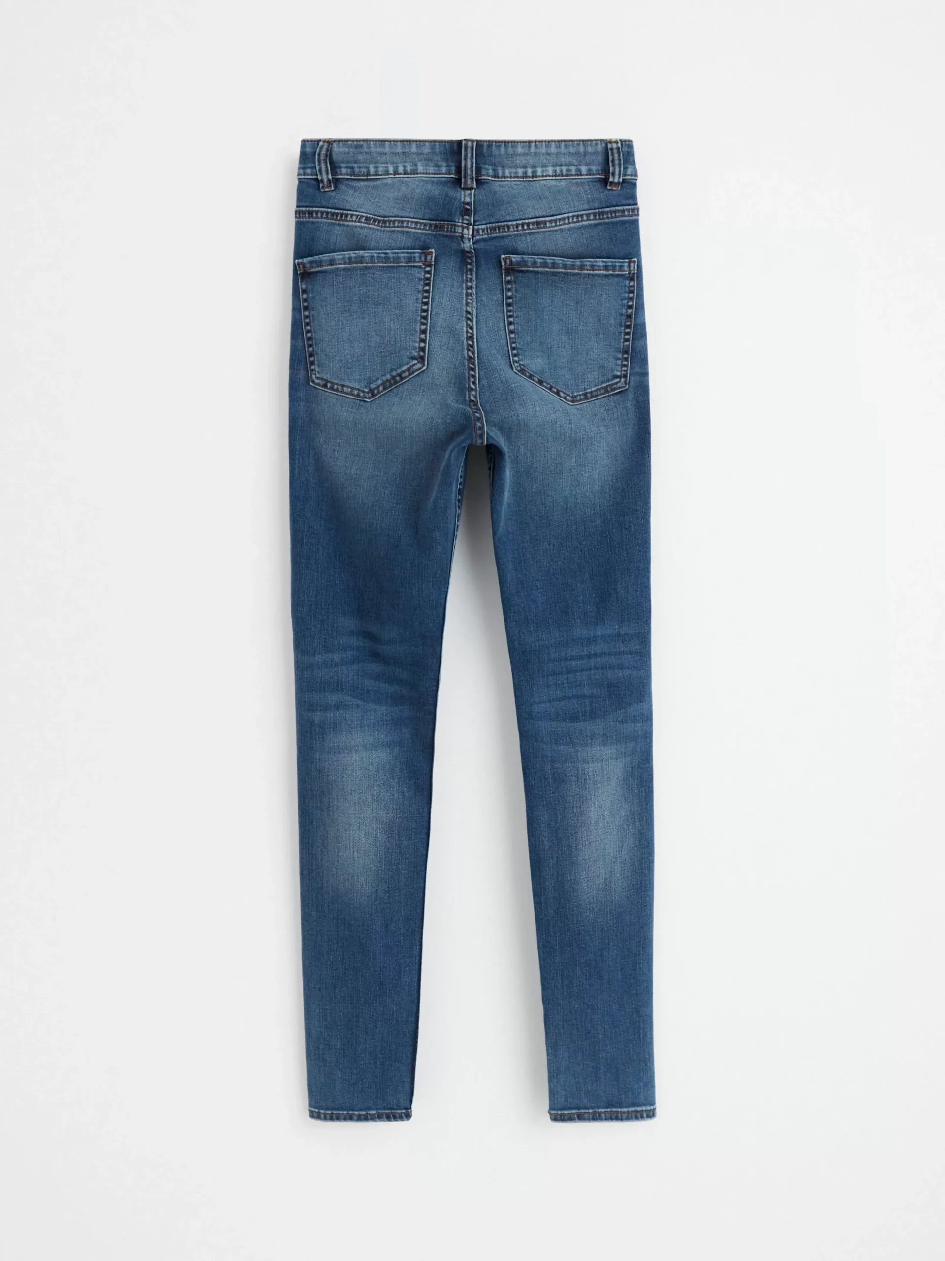 Jeans>Lindex Vera Slim Fit Jeans Med Hog Midja Denim Blue