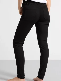 Jeans>Lindex Vera Slim Jeans Med Hog Midja Black