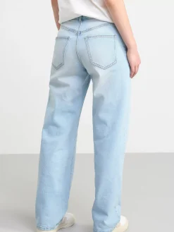 Jeans>Lindex Vicky Wide Low Waist Jeans Light Denim