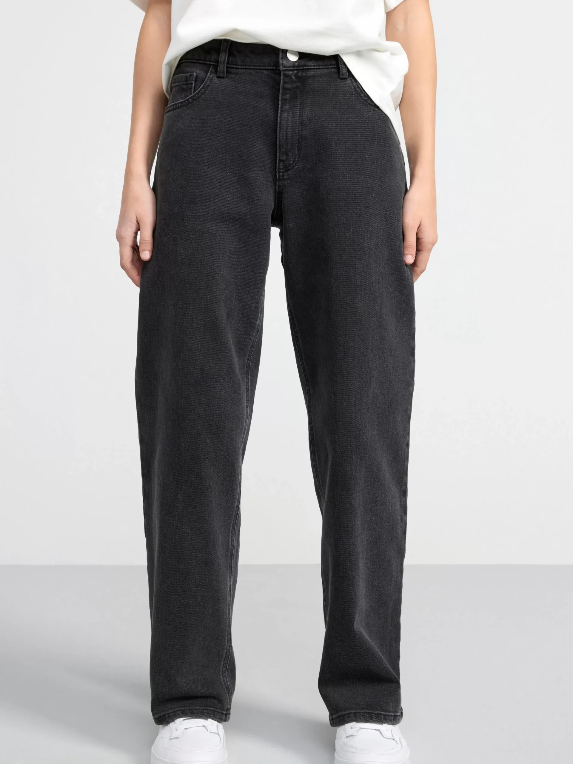 Jeans>Lindex Vicky Wide Low Waist Jeans Black