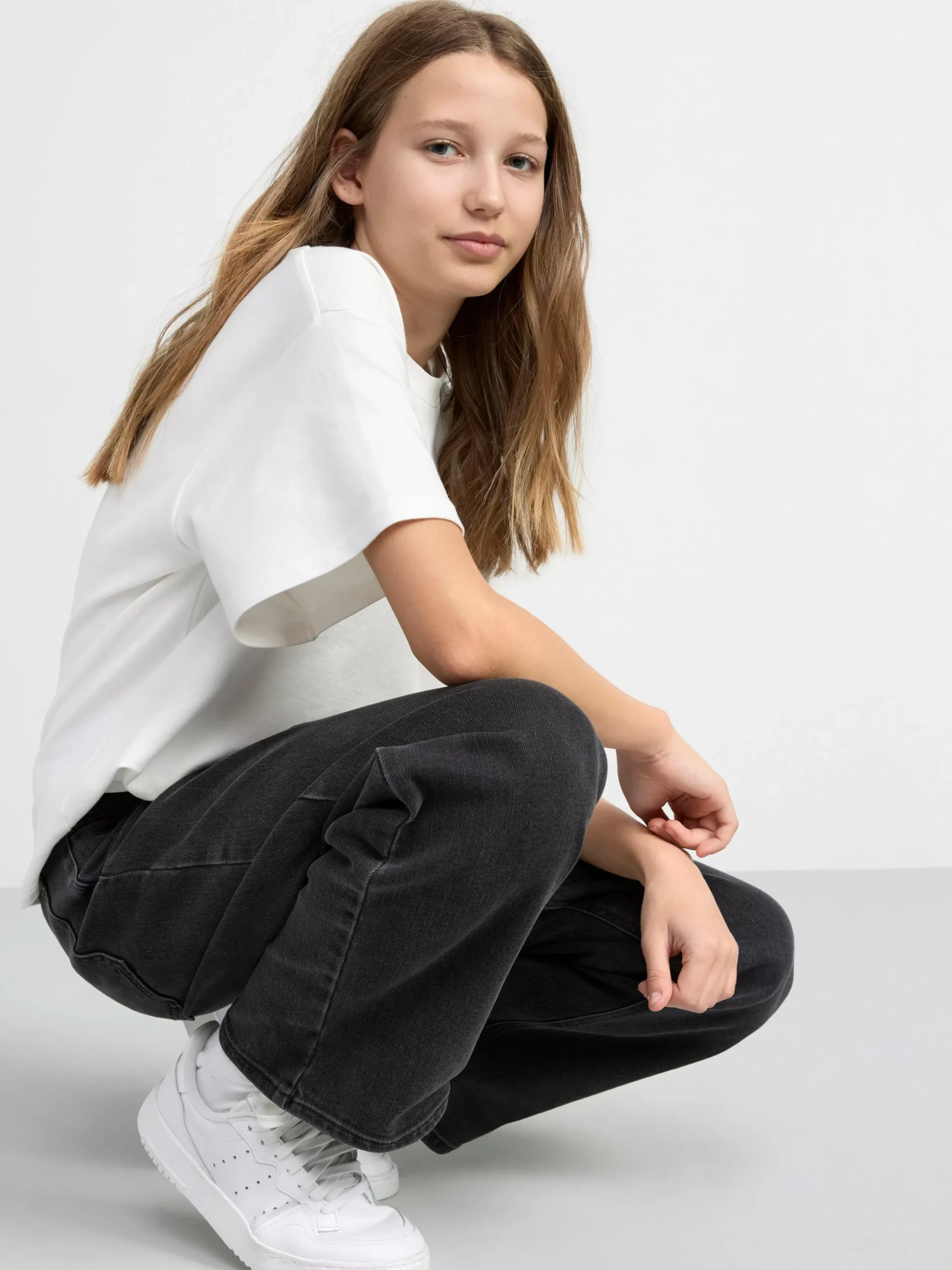 Jeans>Lindex Vicky Wide Low Waist Jeans Black