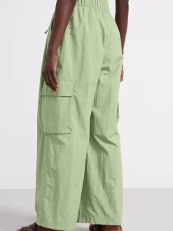 Byxor>Lindex Vid Cargobyxa Light Dusty Green